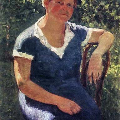 Портрет Валентины Михайловны Грабарь, жены художника (1931)
