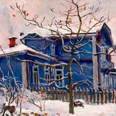 Первый снег. Синяя дача (1932)
