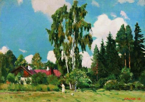 Акимова М.С. «Домик с красной крышей»: штрихи к картине А.А. Рылова