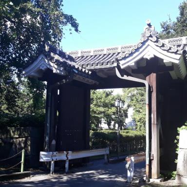 Ворота сёгунского замка в Нагое, XVII век