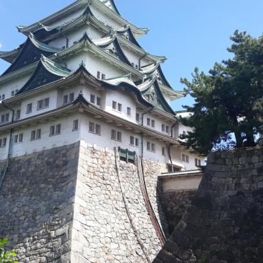 Крепостные стены и башня в Нагойском замке