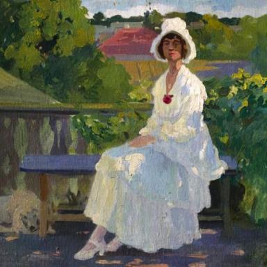 Женщина в белом (1910-е)