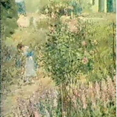 Сбор цветов в загородном парке (1904)